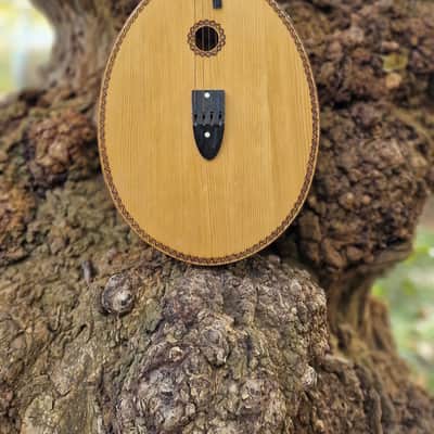 Kobza 4 String Acoustic Guitar Vihuela Ukrainian Folk Traditional Instrument Lute Vintage image 4