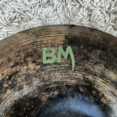 STAGG BM HR BLACK METAL ROCK TOP HI HAT 14" image 3