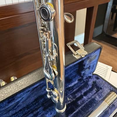 Armstrong 103 Open Hole Flute (Inline G) 1979 - Silver image 6