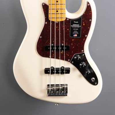 Fender American Professional II Jazz Bass - Olympic White w/Maple image 7
