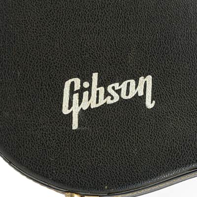 Vintage Gibson Les Paul Custom Hardshell Case Pink Interior All Latches Work image 2