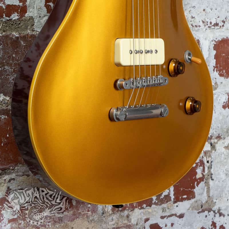 Edwards Potbelly E-PO-108P 2009 Goldtop MIJ Japan ESP | Reverb France