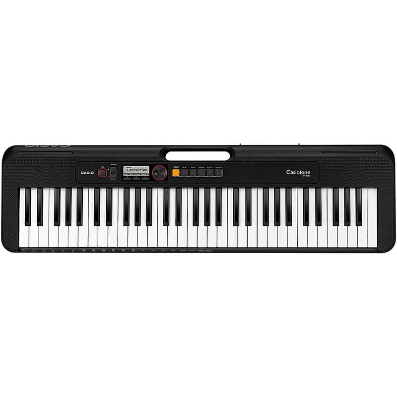 Casio Casiotone CT-S200 61-Key Digital Keyboard Regular Black image 1