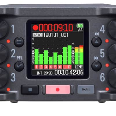 Zoom F6 Multitrack Field Recorder image 1
