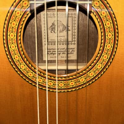 Takamine C132S Classical Series Nylon String Acoustic 1991- Natural Gloss image 2