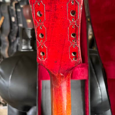1961 Epiphone Wilshire - Cherry, Gibson-made SG Special image 11