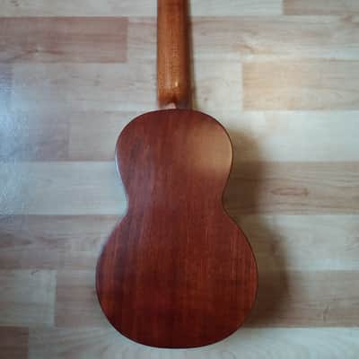 Timms Soprano Ukulele - dark Cuban Mahogany 2019 French Polish finish image 3