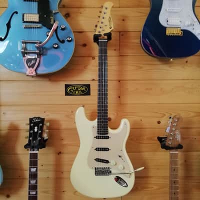 Prodipe Guitars ST80VW - Pickup Squier Classic Vibe '50 - Vintage White image 2