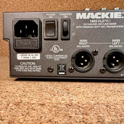 Mackie 1402-VLZ Pro 14-Channel Mic / Line Mixer  – Warranty image 11