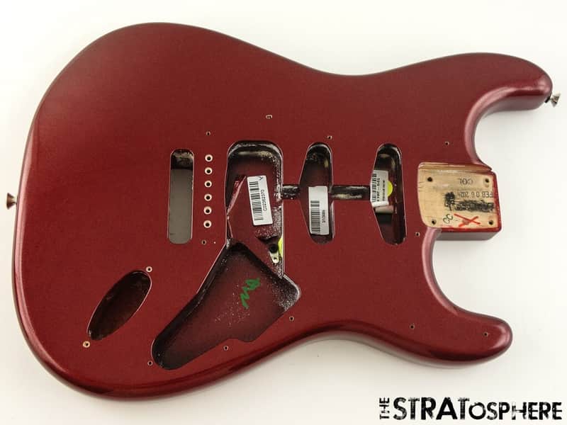 American Performer Fender Stratocaster Strat BODY USA Alder Aubergine image 1