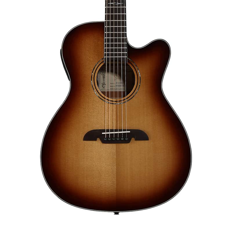 Alvarez AF60CESHB Artist 60 Series Folk Cutaway with Electronics Shadowburst image 1