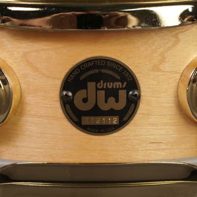 DW 4.5x13" Pre-Collector's Series Snare Drum - Satin Natural Oil - Carl Allen image 2