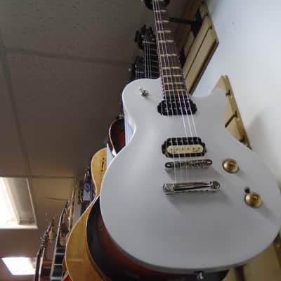 Godin Summit Classic HT Transparent White w/bag-demo image 8