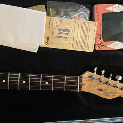 Fender American Standard Telecaster with Maple Fretboard Brown Sunburst W/Case image 4