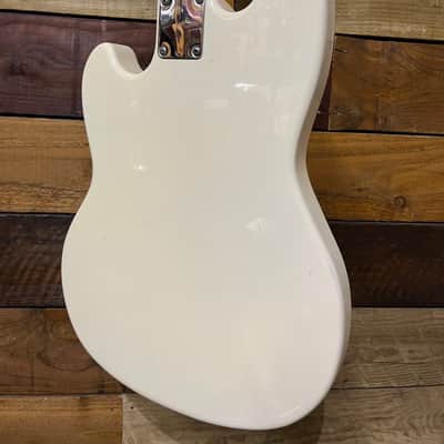 Shergold Marathon 6 String Bass White 1981 image 6