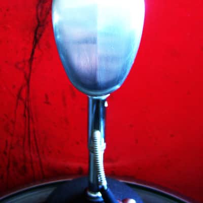 Vintage 1950's Astatic 77L dynamic cardioid microphone with F-11 adapter / cable Multi Z image 8