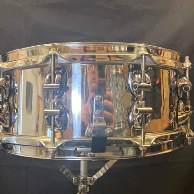 Ayotte / DrumSmith Custom 5.5x14" Snare Drum 1995–2000 Chrome image 10