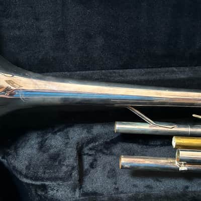 Yamaha YTR-4335GS Intermediate Bb Trumpet 2000s - Silver image 9
