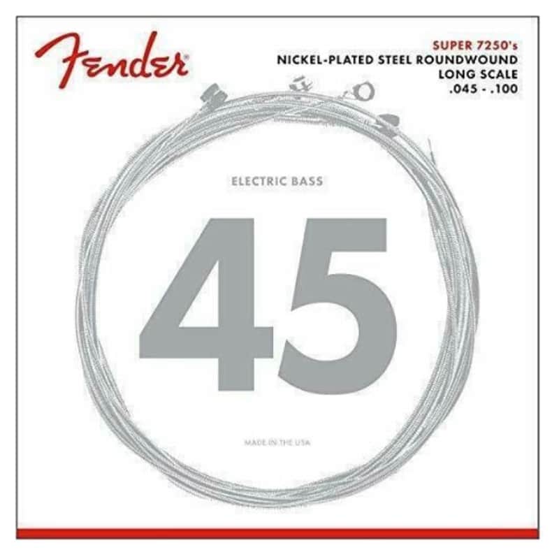 Fender Nickel-Plated Steel Roundwound Bass 45-100 Long Scale image 1