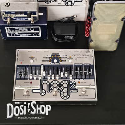 Electro-Harmonix HOG2 Harmonic Octave Generator + Foot Controller + Expression Pedal imagen 2