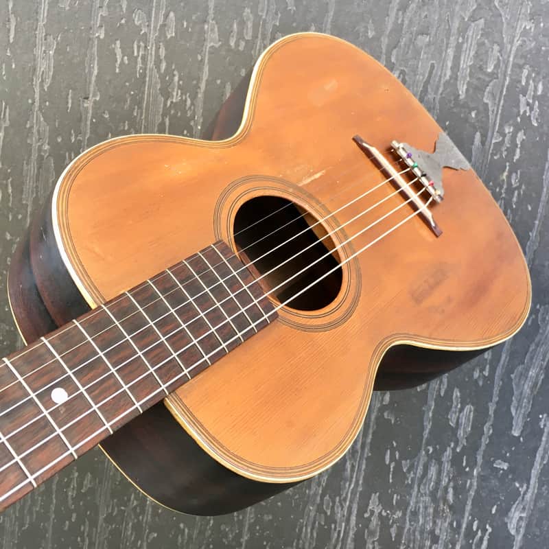 Vintage (Lyon & Healy?) Parlor Guitar, 1900s image 1