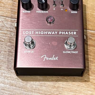 Reverb.com listing, price, conditions, and images for fender-lost-highway-phaser-pedal