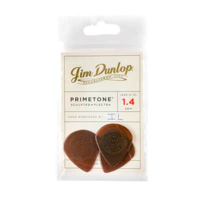 Dunlop 520P1.40 Primetone Jazz III XL 1.4mm Picks -- THREE Picks image 1