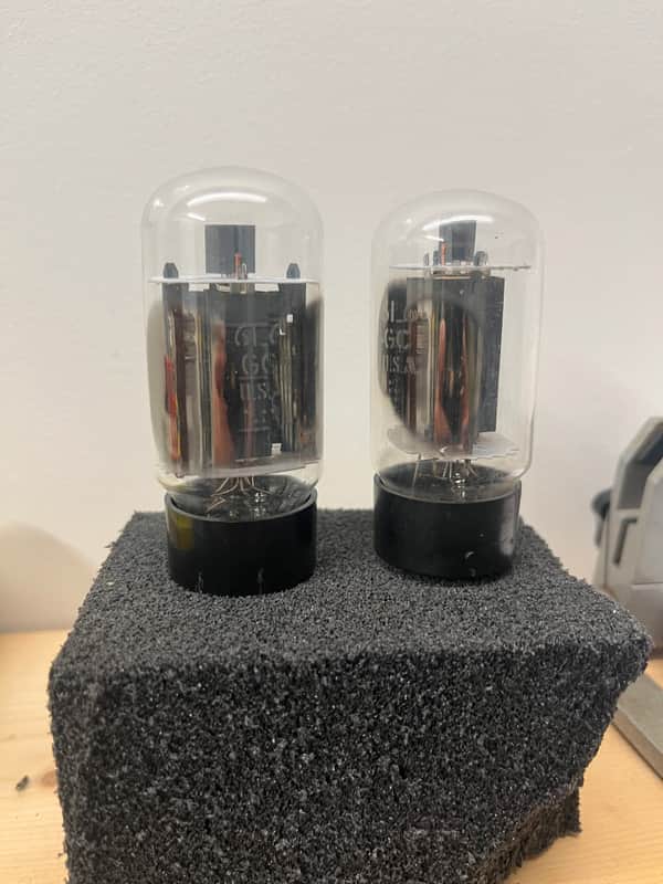 GE 6L6GC matched pair image 1