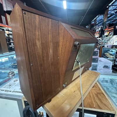 Mid-Century Telectro SS500W Reel-to-Reel Tape Recorder with Walnut Case (Repair/Parts) image 12