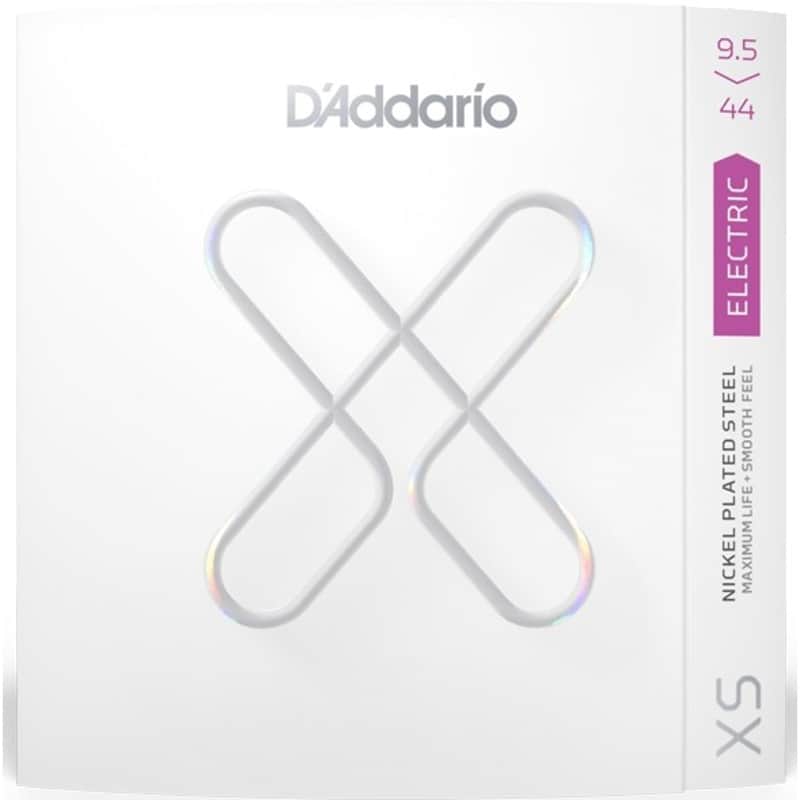 D'Addario XSE09544 Nickel Coated Electric Guitar Strings Super Light Plus 9.5-44 image 1
