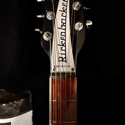 Minty Rickenbacker 360/6 2012 in Jetglo played >10 hrs image 5