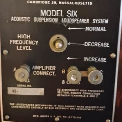 KLH Legendary Model Six Large Speaker Set image 6