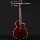 ESP LTD EC-1000 Electric Guitar - Transparent Black Cherry Gloss Finish - DISCOUNTED!