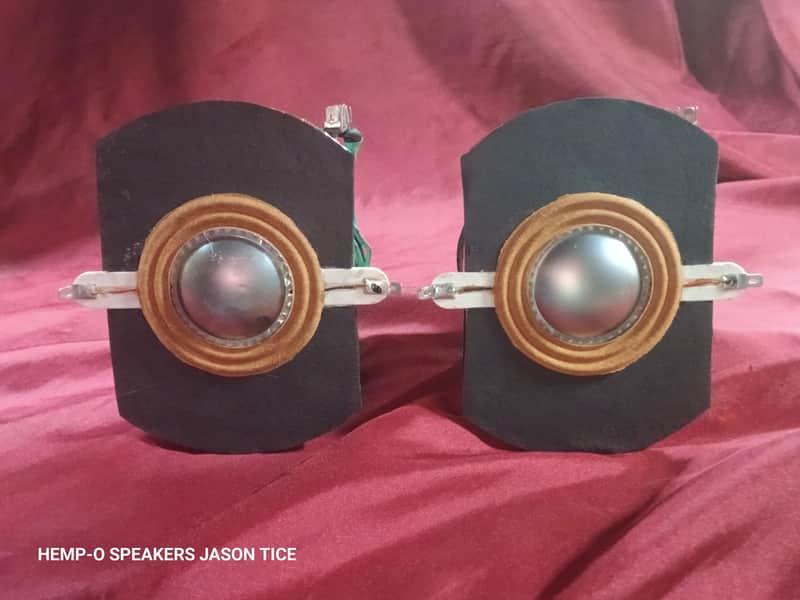 FIELD COIL TWEETERS MIDRANGE 100%AMERICAN COMPONENTS PMR SPEAKERS 1.5KHZ-22KHZ 250 OHMS PAIR image 1