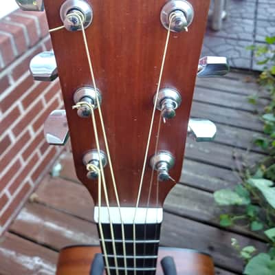 Yamaha F35 full size guitar with  gig bag, strap, capo, picks, strings, winder. image 8