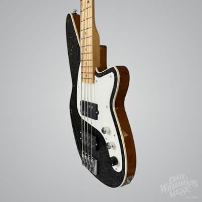 Reverend MRC-BKSP-RM-G-PRCH-HT Mercalli 4-String Bass Guitar, Black Sparkle image 4