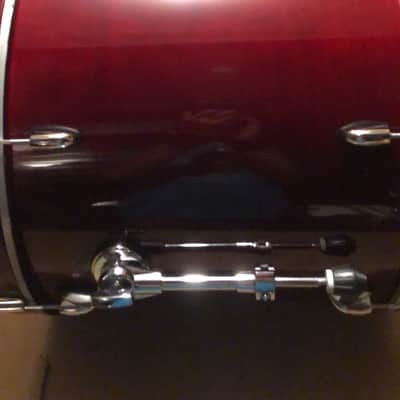 Gretsch Catalina Maple 22” Bass Drum - Wine Red Lacquer image 3