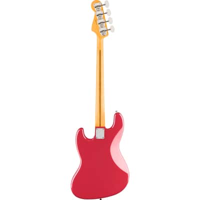 Fender American Professional Classic Jazz Bass MN Faded Dakota Red - 4-String Electric Bass image 2