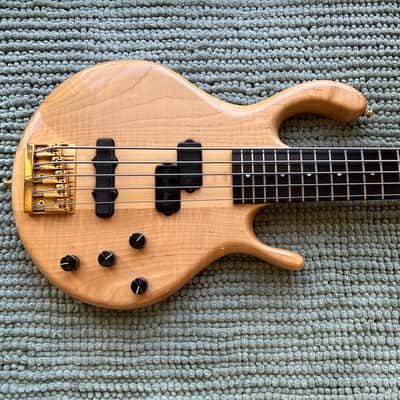 1990 Pedulla USA Custom MVP-5 5-String Electric Bass Guitar w/ Gig Bag image 2