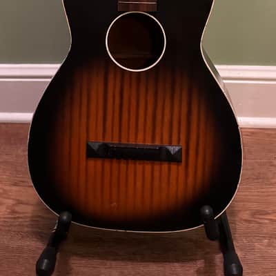 Silvertone Vintage 60's Classical Acoustic Parlor Guitar Square Neck image 2