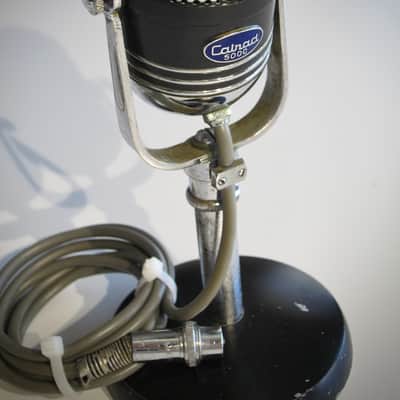 Calrad 500C Microphone Desk Mic with stand Circa-1960s-Chrome & Black` image 21