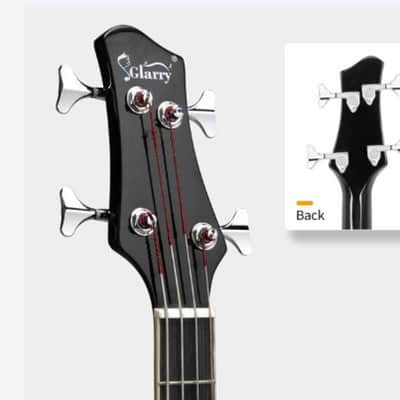 🎸Acoustic Electric Bass Guitar with a Rosewood Fretboard +Soft Case/Gig Bag +Strap +Cable +Picks!🎸 image 6