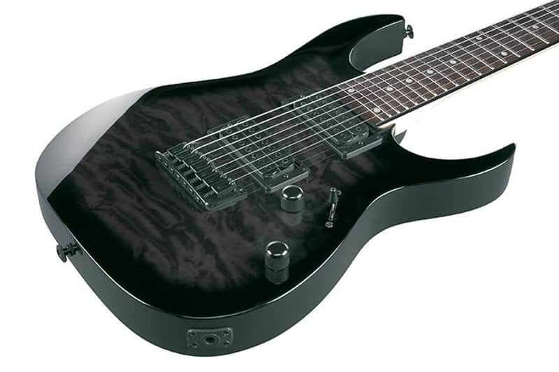 Ibanez GRG7221QATKS - GIO RG - Transparent Black Sunburst - 7 String Electric Guitar - CLOSEOUT image 1
