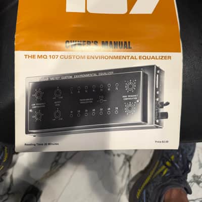 McIntosh MQ107 Environmental Equalizer with capacitor kit- chrome image 8