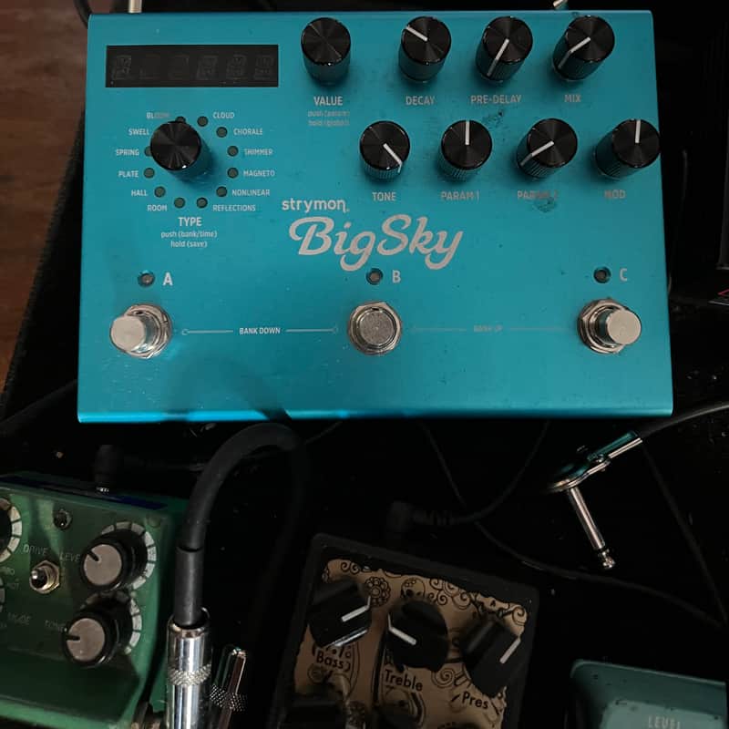 2013 – Present Strymon Big Sky Reverb Blue