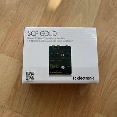 TC Electronic SCF Gold Stereo Chorus + Pitch Modulator & Flanger Reissue 2022 - Present - Black image 6