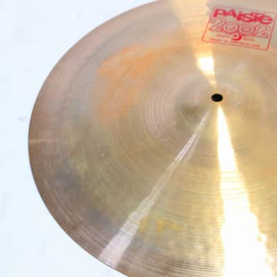 PAISTE 2002 Series Crash 18-inch 1498g Crash Cymbal Paiste (07/30) image 3