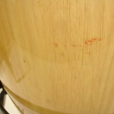 Latin Percussion 11" Classic Quinto, Natural  w/ Stand image 7