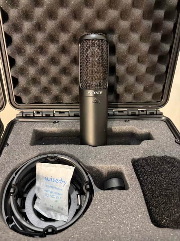 Sony C-100 Hi-Res Dual Capsule Condenser Microphone 2010s - Black image 1