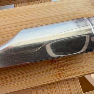 Dave Guardala Branford Marsalis tenor mouthpiece 1980s - Silver plated image 3